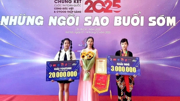 Lào Cai đoạt 3 giải tại Cuộc thi “Cùng Đức Việt và O"Food thắp sáng những Ngôi sao buổi sớm”