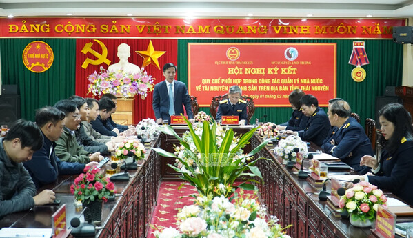 Ký kết Quy chế phối hợp quản lý nhà nước về tài nguyên khoáng sản