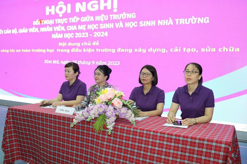 Hà Nội: Quận Ba Đình nâng cao chất lượng đối thoại tại các cơ sở giáo dục