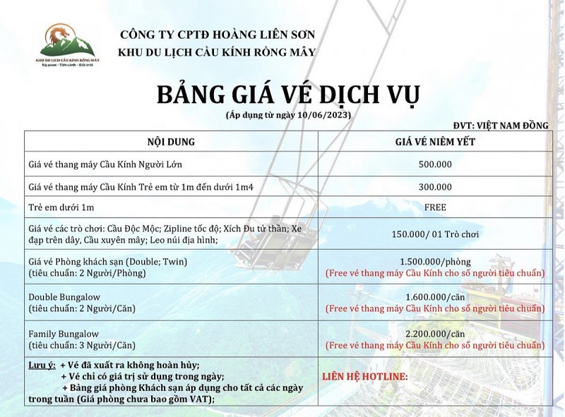 Khu du lịch Cầu kính Rồng Mây - “Kỳ quan - Tiên cảnh - Đất trời” Khu du lịch Cầu kính Rồng Mây - “Kỳ quan - Tiên cảnh - Đất trời”