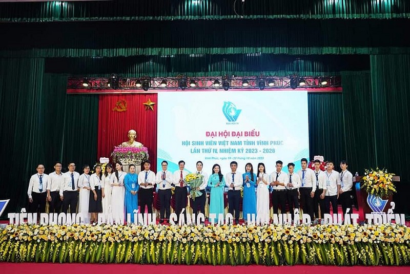 Đại hội Đại biểu Hội Sinh viên Việt Nam tỉnh Vĩnh Phúc lần thứ IV, nhiệm kỳ 2023 – 2028