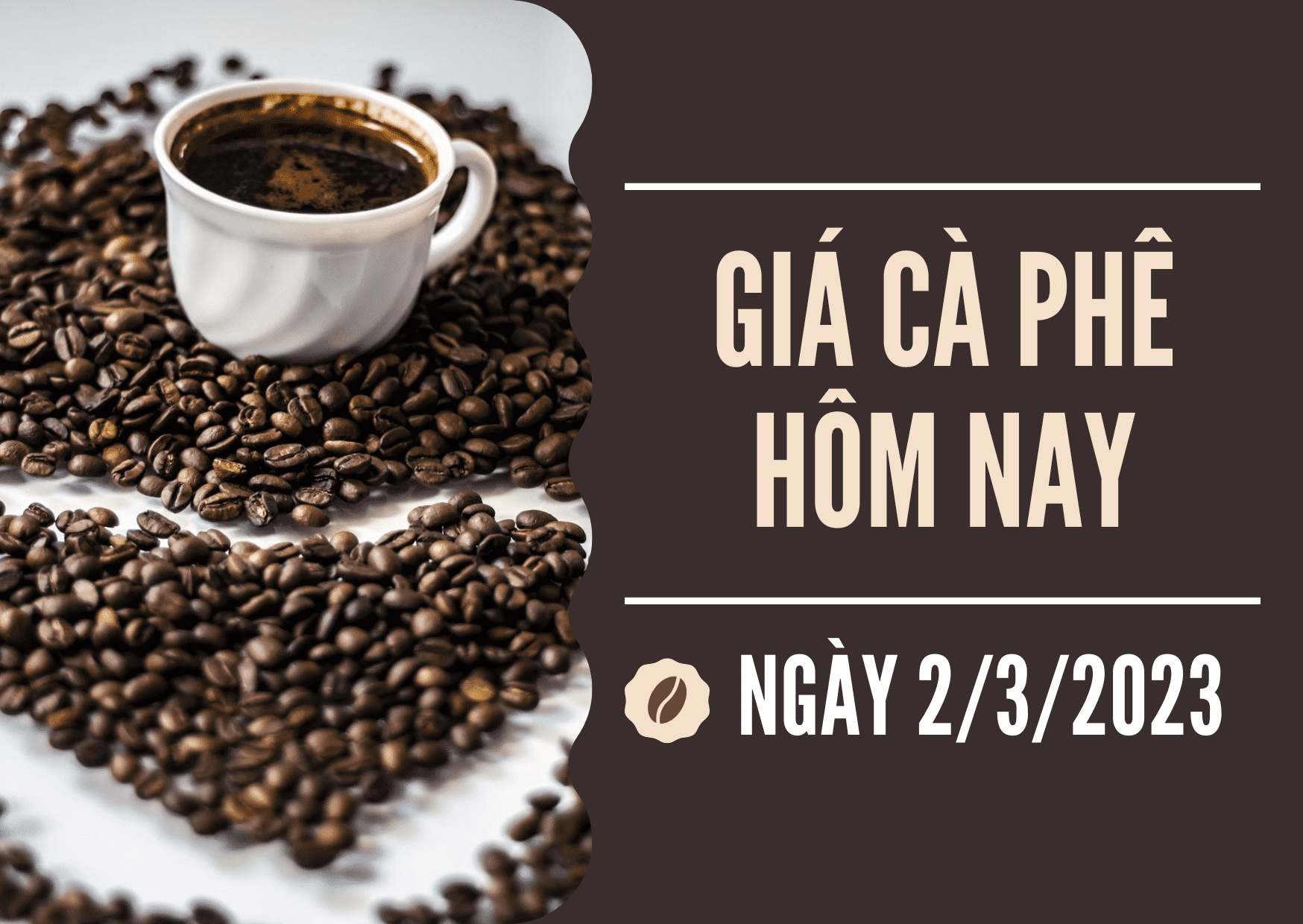 Giá cà phê hôm nay 2/3: Tiếp đà tăng 600 đồng/kg