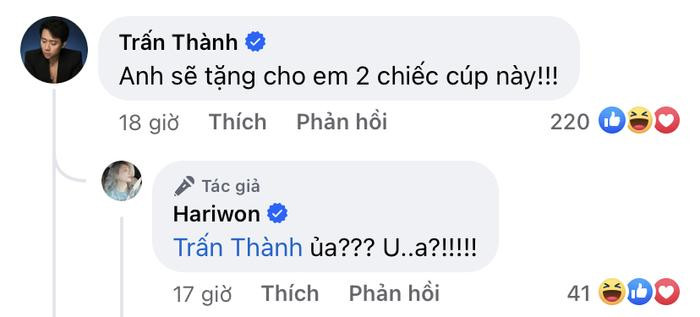Ra sức 'v&ograve;i vĩnh' Trấn Th&agrave;nh, Hari Won 'tr&uacute;ng số' qu&agrave; đặc biệt từ chồng Ảnh 2