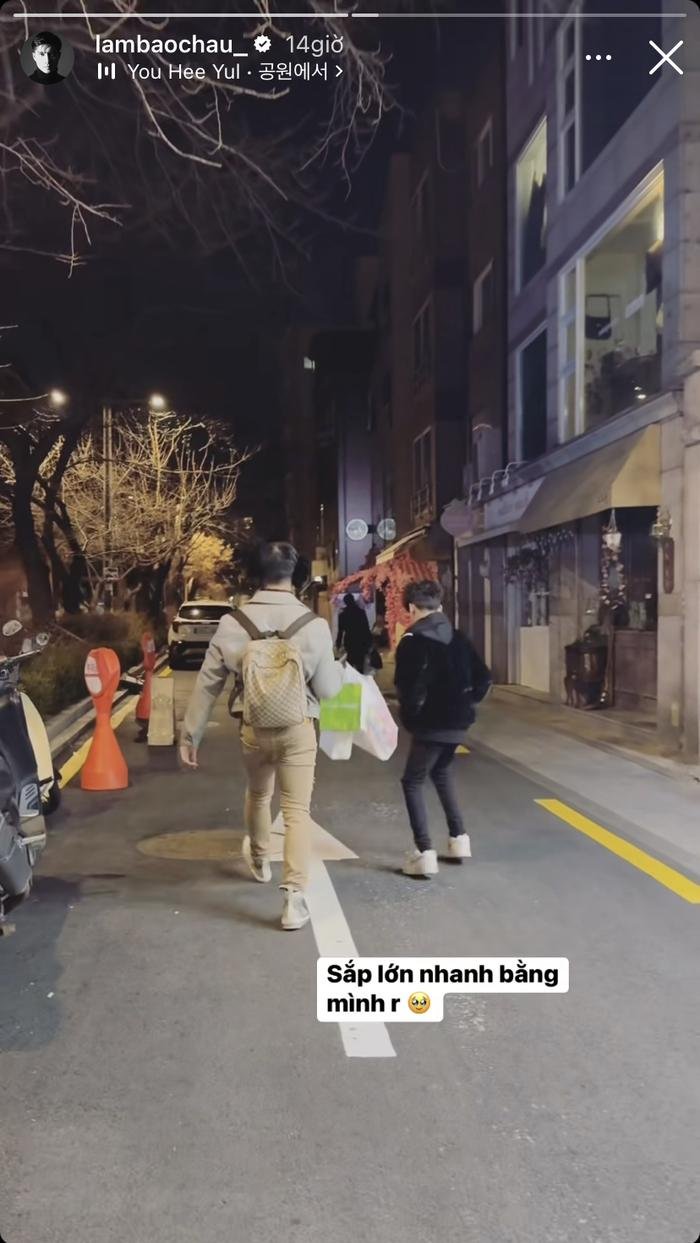 Lâm Bảo Châu niềm nở khi nhắc về con trai Lệ Quyên Lâm Bảo Châu niềm nở khi nhắc về con trai Lệ Quyên Ảnh 1