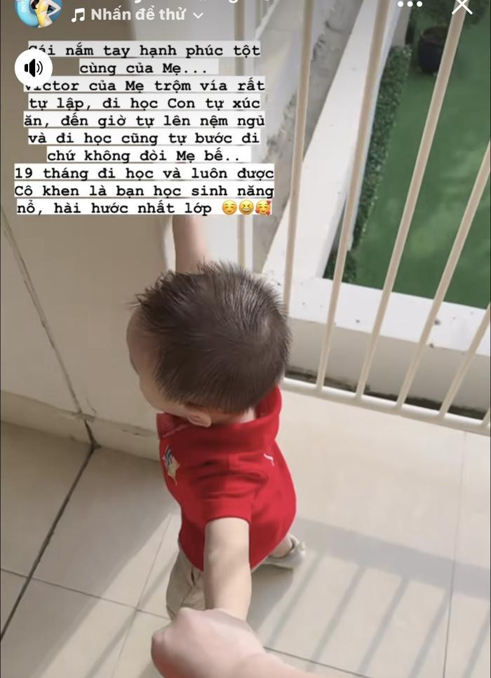 Bảo Thy "flex" tính cách của quý tử, tự hào về điều này Bảo Thy "flex" tính cách của quý tử, tự hào về điều này