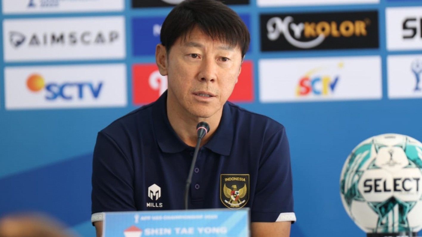 HLV Shin Tae Yong không lo nếu U23 Indonesia thua U23 Việt Nam