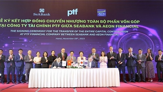 SeABank và AEON Financial ký hợp đồng chuyển nhượng PTF