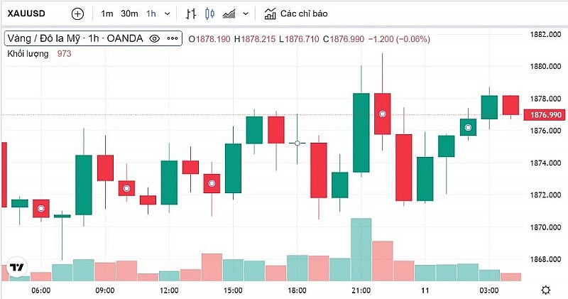 Giá vàng hôm nay 10/1: Vàng trong nước