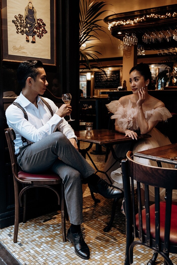 Bộ ảnh cưới thơ mộng, đậm chất dancesport của cặp đôi Khánh Thi - Phan Hiển