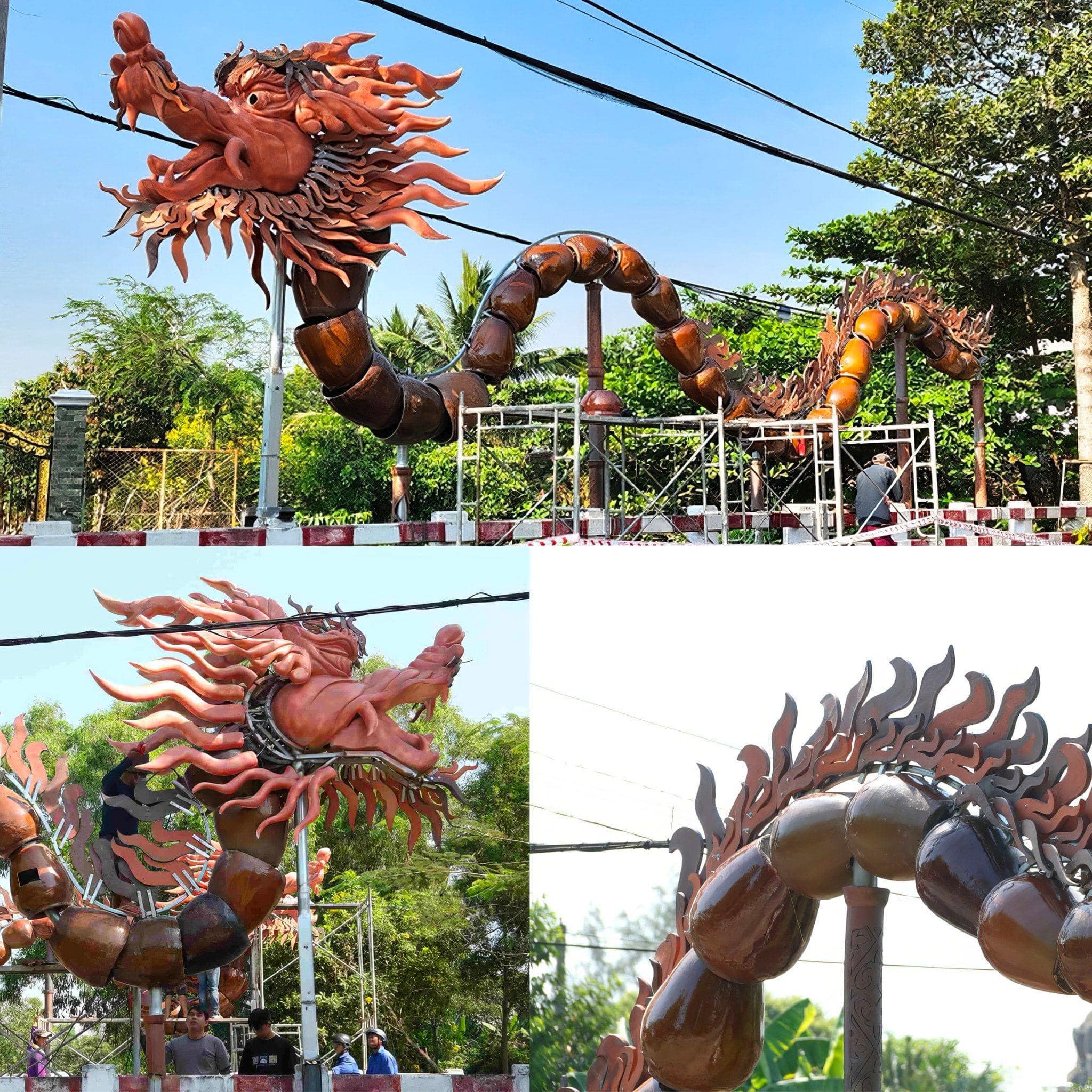 Đa dạng hình tượng rồng "đẹp - xấu - béo - gầy" ở các địa phương trên cả nước Đa dạng hình tượng rồng "đẹp - xấu - béo - gầy" ở các địa phương trên cả nước