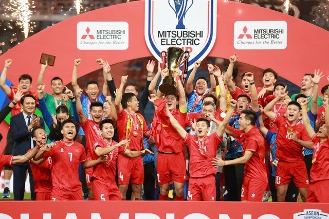 Vô địch Asean Mitsubishi Electric Cup 2024, động lực lớn lao cho sự phát triển của bóng đá Việt Nam Vô địch Asean Mitsubishi Electric Cup 2024, động lực lớn lao cho sự phát triển của bóng đá Việt Nam