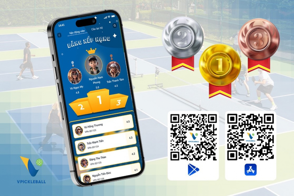 Công ty Cổ phần VPickleball Việt Nam ra mắt phần mềm ứng dụng VPickleball phiên bản Meta Công ty Cổ phần VPickleball Việt Nam ra mắt phần mềm ứng dụng VPickleball phiên bản Meta