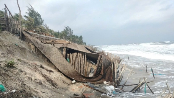 Quảng Nam: Tiếp diễn sạt lở nghiêm trọng bờ biển Hội An