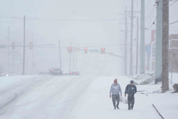 New York (Mỹ): Đóng cửa tất cả các trường công lập do bão tuyết