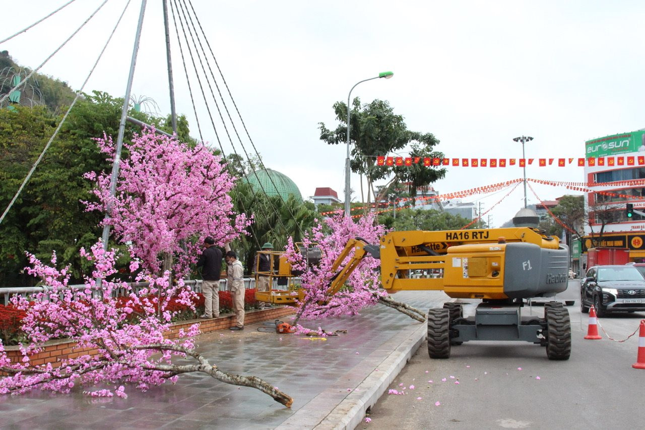 Phố núi Sơn La trước thềm xuân mới Phố núi Sơn La trước thềm xuân mới