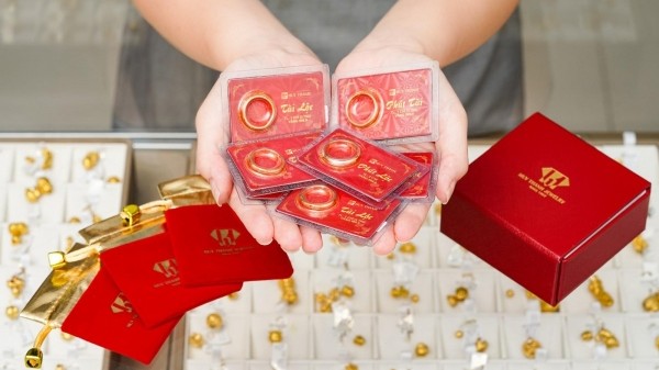 Giá vàng hôm nay (14/2): Vàng trong nước tăng mạnh trong ngày lễ tình nhân Valentine