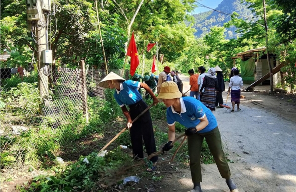 Phụ nữ Sơn La chung sức xây dựng nông thôn mới