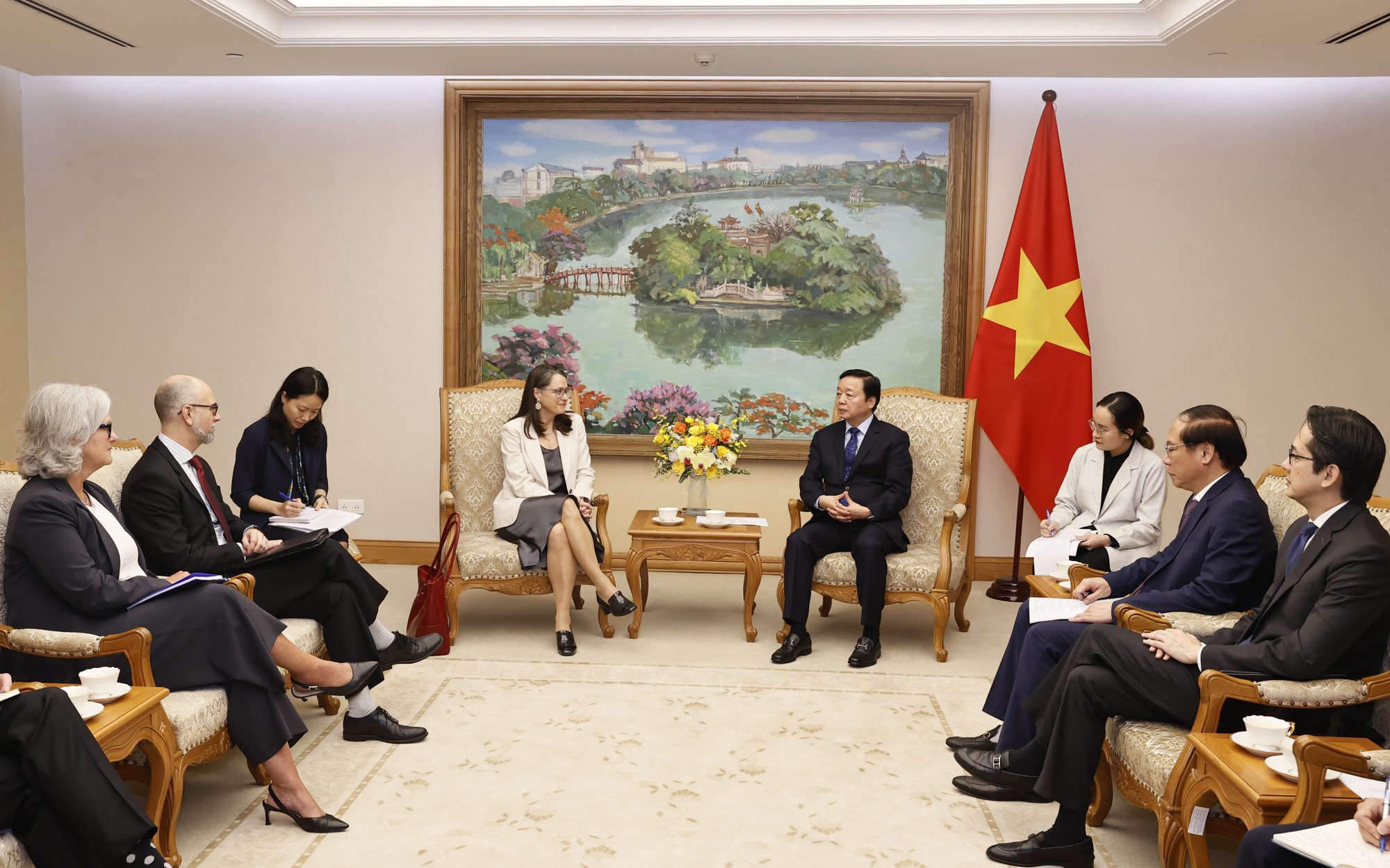 Phó Thủ tướng Trần Hồng Hà tiếp Đại sứ về biến đổi khí hậu Canada Phó Thủ tướng Trần Hồng Hà tiếp Đại sứ về biến đổi khí hậu Canada