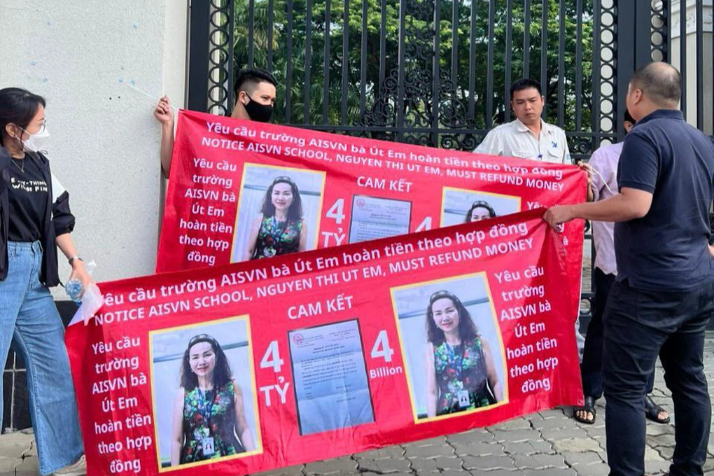 Chủ trường Quốc tế Mỹ Nguyễn Thị Út Em bị cấm xuất cảnh Chủ trường Quốc tế Mỹ Nguyễn Thị Út Em bị cấm xuất cảnh