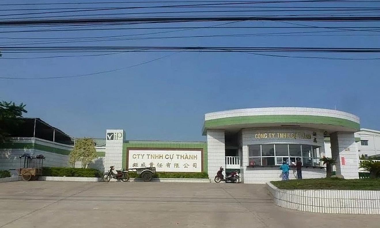 Vi phạm trong lĩnh môi trường công ty TNHH Cự Thành bị phạt 620 triệu đồng Vi phạm trong lĩnh môi trường công ty TNHH Cự Thành bị phạt 620 triệu đồng