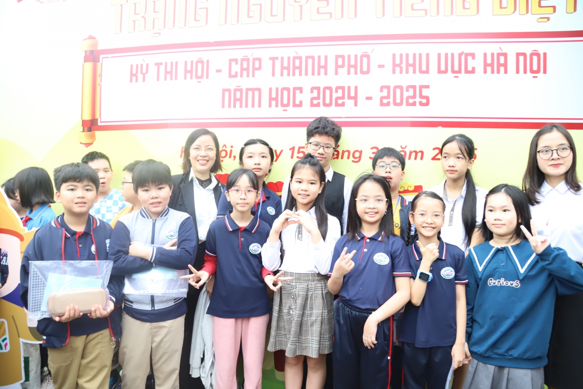 Hà Nội: Gần 3.600 thí sinh hào hứng tranh giải Trạng Nguyên Tiếng Việt cấp tỉnh Hà Nội: Gần 3.600 thí sinh hào hứng tranh giải Trạng Nguyên Tiếng Việt cấp tỉnh