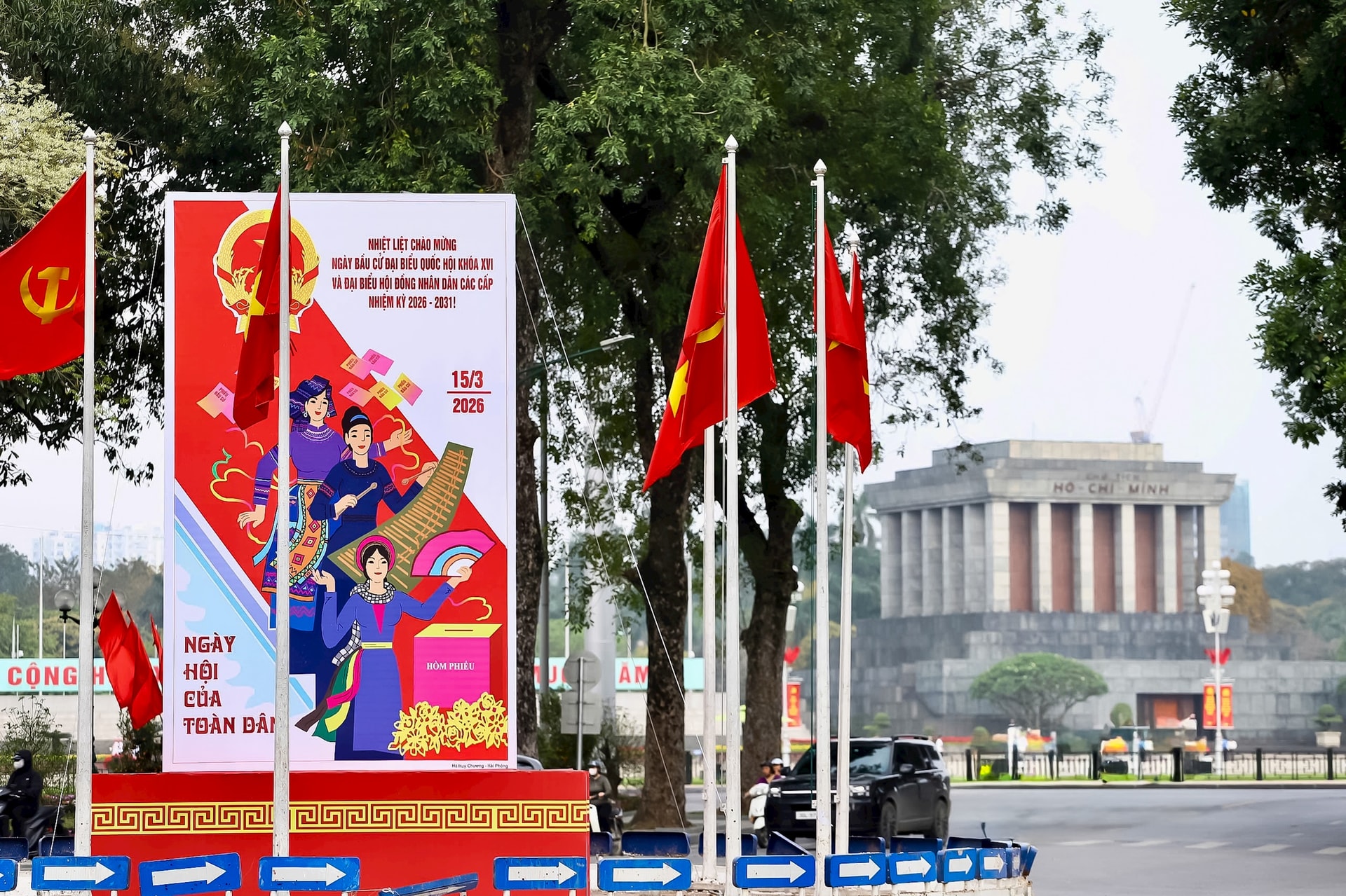 Hà Nội đồng bộ giải pháp bảo đảm môi trường phục vụ bầu cử