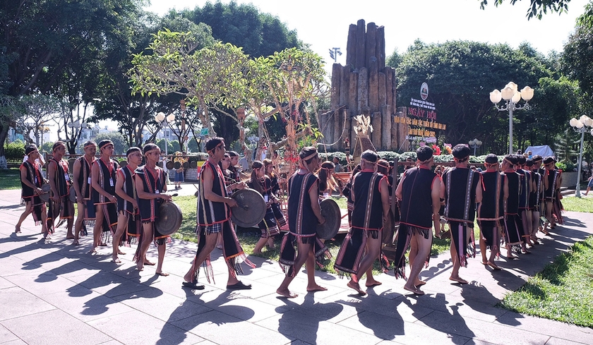 Ngày hội văn hóa diễn ra vào tháng 4 hàng năm. Ảnh: M.C Ngày hội văn hóa diễn ra vào tháng 4 hàng năm. Ảnh: M.C