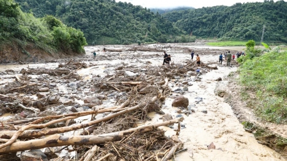 Điện Biên triển khai các dự án khắc phục sạt lở do thiên tai