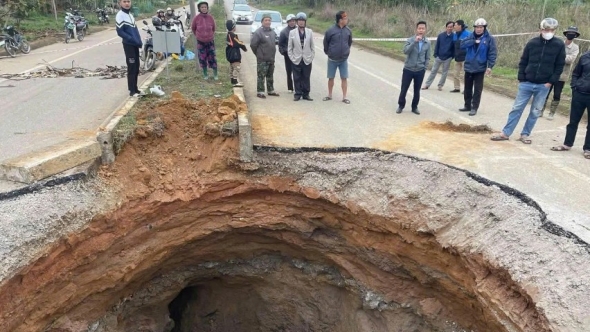 Sụt lún ảnh hưởng đến đời sống sinh hoạt và sản xuất của người dân