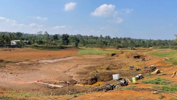 Đắk Lắk: Hàng chục hồ chứa thuỷ lợi đã cạn kiệt nước