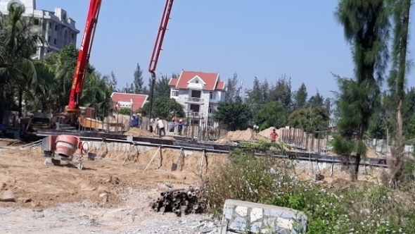 Điểm tin xây dựng - bất động sản tuần qua: Công ty EURO xây công trình trái phép tại bờ biển Hải Tiến