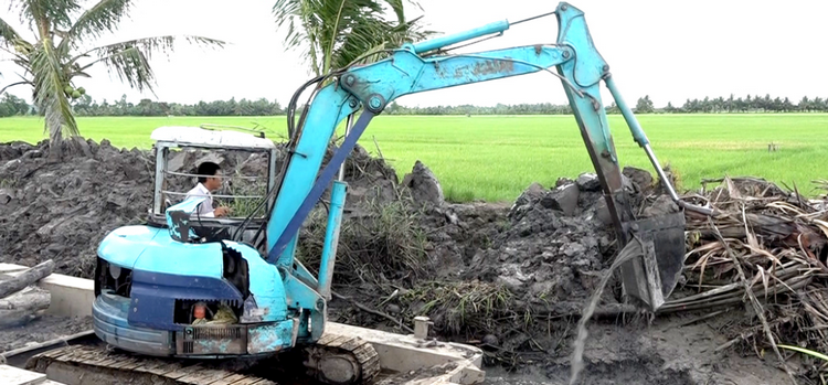 Chủ động phòng, chống xâm nhập mặn bảo vệ mùa vụ Chủ động phòng, chống xâm nhập mặn bảo vệ mùa vụ