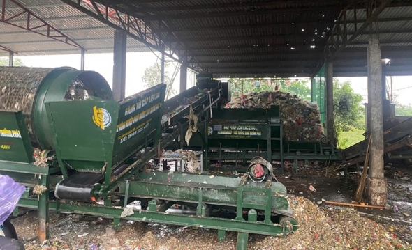 Ninh Bình: Hiệu quả từ sáng chế máy phân loại rác thải
