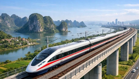 Khởi công tuyến đường sắt tốc độ cao Hà Nội - Quảng Ninh