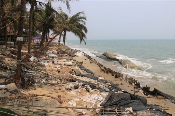 Đà Nẵng: Đầu tư gần 500 tỷ đồng xây dựng kè khẩn cấp chống sạt lở