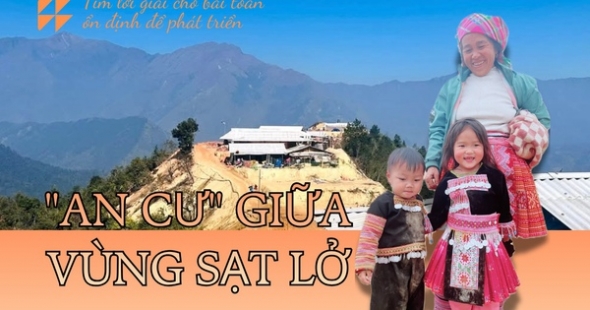 ‘An cư’ giữa vùng sạt lở: Tìm lời giải cho bài toán ổn định để phát triển