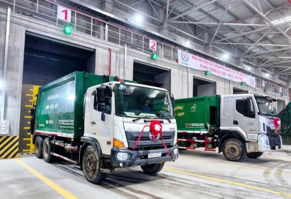 Hà Nội đưa vào vận hành Nhà máy điện rác Seraphin Hà Nội đưa vào vận hành Nhà máy điện rác Seraphin