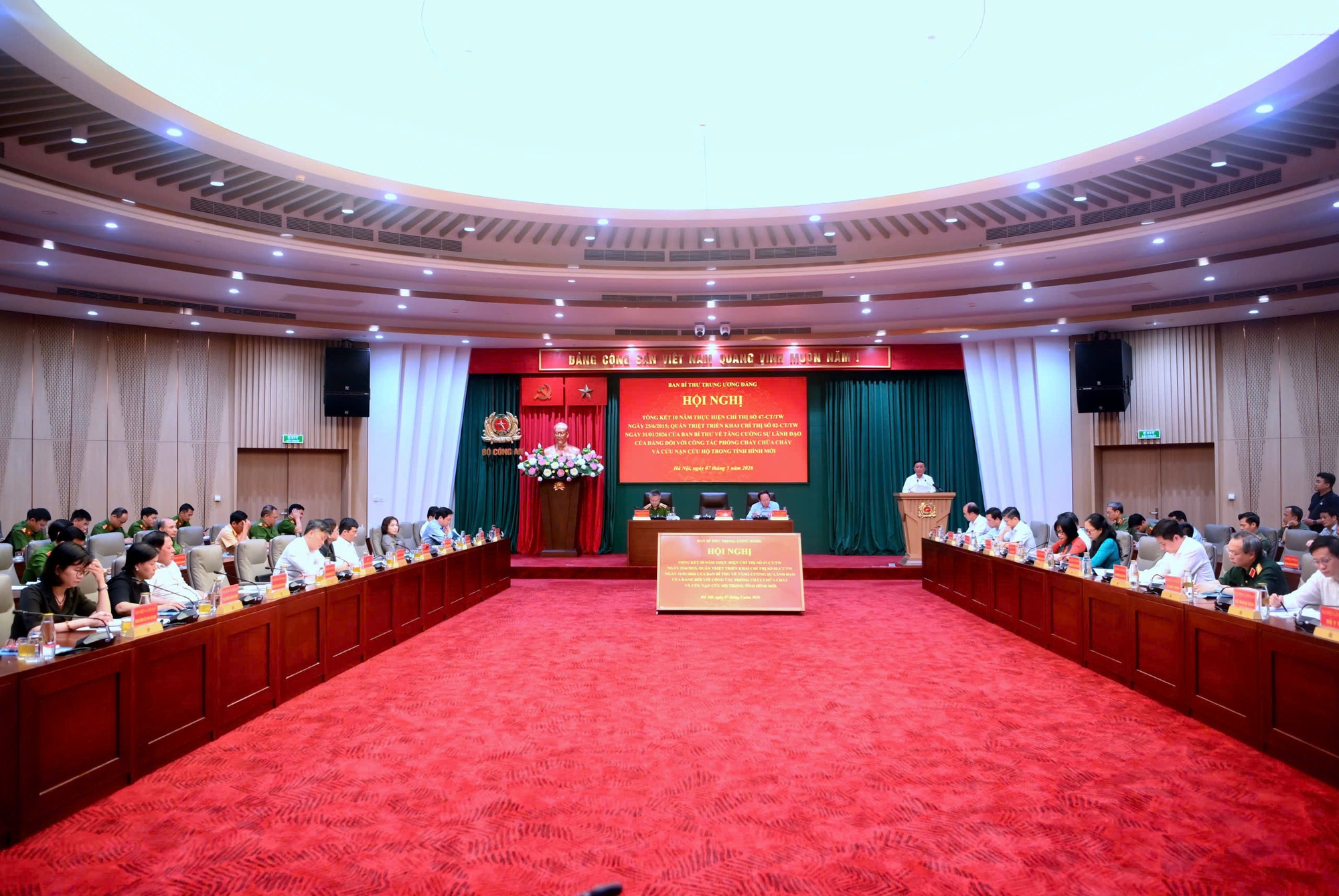 Phòng cháy, chữa cháy và cứu nạn, cứu hộ là trách nhiệm của cả hệ thống chính trị