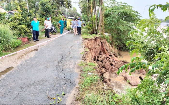 Sạt lở gia tăng, An Giang triển khai đồng bộ giải pháp ứng phó