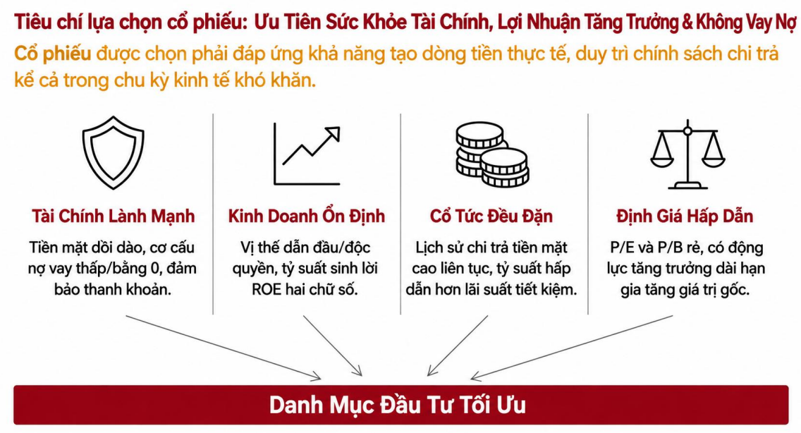 Cổ phiếu cổ tức cao - "hầm trú ẩn" cho dòng tiền dài hạn?