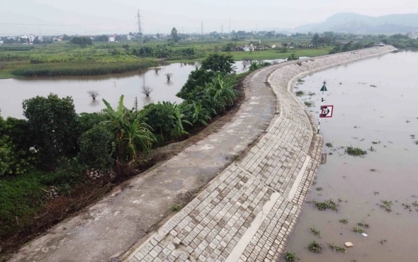 Bắc Ninh: Xử lý nghiêm vi phạm hành lang bảo vệ đê điều