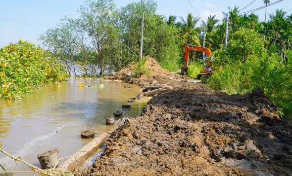Sạt lở gia tăng, Cần Thơ triển khai đồng bộ giải pháp ứng phó
