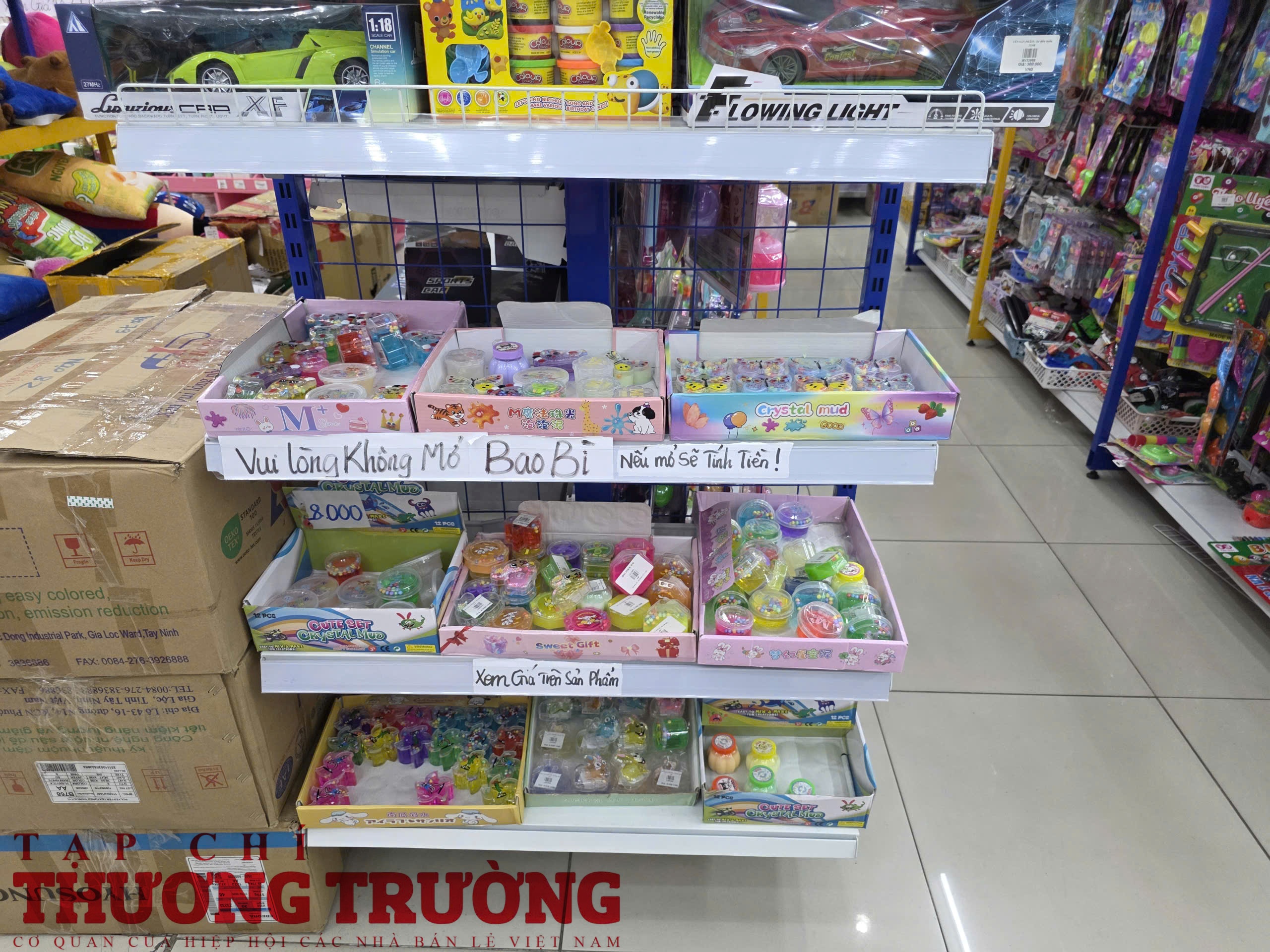 Tiềm ẩn khôn lường từ những món đồ chơi giá rẻ