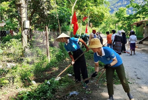 Đa dạng mô hình bảo vệ môi trường trong xây dựng nông thôn mới ở Điện Biên