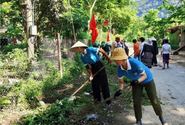 Đa dạng mô hình bảo vệ môi trường trong xây dựng nông thôn mới ở Điện Biên