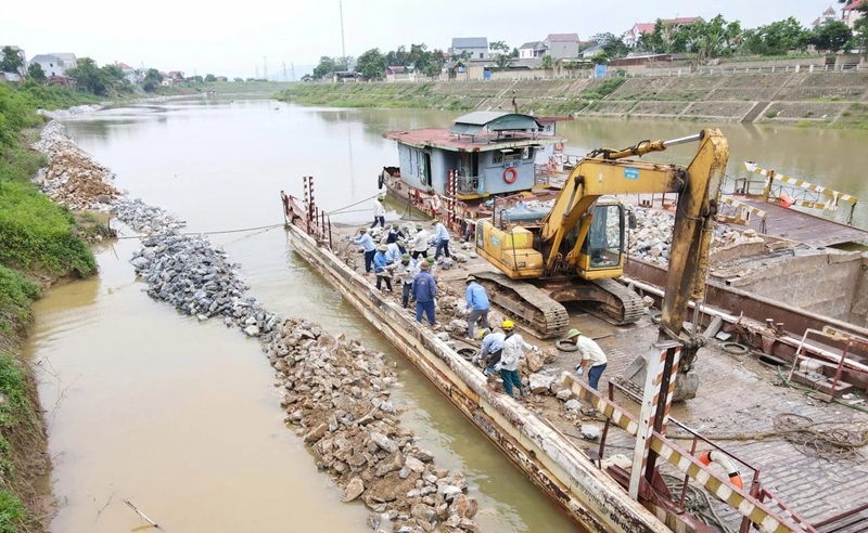 Đẩy nhanh công tác duy tu, nâng cấp đê điều, công trình thủy lợi trước mùa mưa lũ Đẩy nhanh công tác duy tu, nâng cấp đê điều, công trình thủy lợi trước mùa mưa lũ