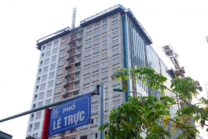 Tin Xây dựng - bất động sản ngày 3/7: Chủ đầu tư dự án 8B Lê Trực chậm trả kinh phí tháo dỡ Tin Xây dựng - bất động sản ngày 3/7: Chủ đầu tư dự án 8B Lê Trực chậm trả kinh phí tháo dỡ