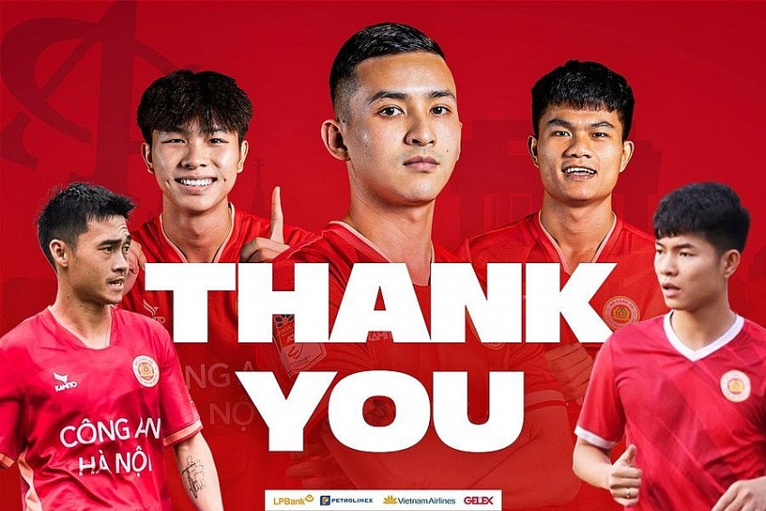 Câu lạc bộ Công an Hà Nội chia tay 12 cầu thủ Câu lạc bộ Công an Hà Nội chia tay 12 cầu thủ