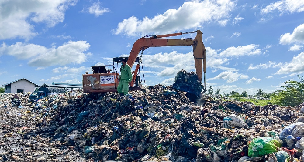 Cà Mau đảm bảo vệ sinh môi trường tại các khu vực chôn lấp rác thải Cà Mau đảm bảo vệ sinh môi trường tại các khu vực chôn lấp rác thải