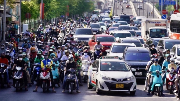 TP. HCM nghiên cứu phương án hạn chế phương tiện giao thông phát thải cao theo khu vực